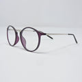 ulleres A1 Round shaped TR Medium Size Purple color Full Rim - ullerus