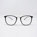 ulleres CR Black Color Round Shape Medium Size Full Rim - ullerus