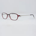 ulleresC1 Rectangle Shaped Small Size Full Rim Wine Red - ullerus