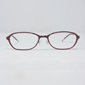 ulleresC1 Rectangle Shaped Small Size Full Rim Wine Red - ullerus