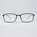 ulleresB1 Rectangle Shaped Medium Size Full Rim Shine Black Golden Side - ullerus