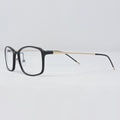 ulleresB1 Rectangle shaped Medium Size Full RIm Matte Black Color - ullerus