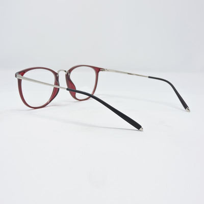 uleres CR Red Color Round Shape Medium SIze Full Rim - ullerus