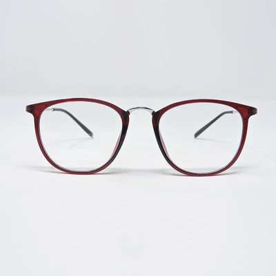 uleres CR Red Color Round Shape Medium SIze Full Rim - ullerus