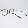 ulleres CR Purple Color Round Shape Medium Size Full Rim - ullerus