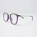 ulleres CR Purple Color Round Shape Medium Size Full Rim - ullerus