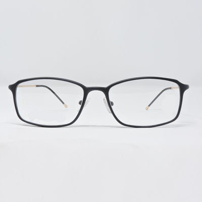 ulleresB1 Rectangle shaped Medium Size Full RIm Matte Black Color - ullerus