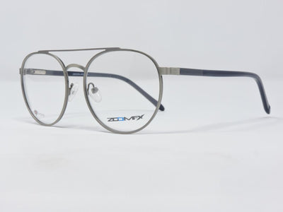 Zoom Fx Grey Color Round Aviator Medium Size Full Rim - ullerus