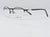 Zoom Fx Black Color Round Semi Rimless Medium Size - ullerus