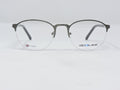 Zoom Fx Grey Color Round Semi Rimless Medium Size - ullerus