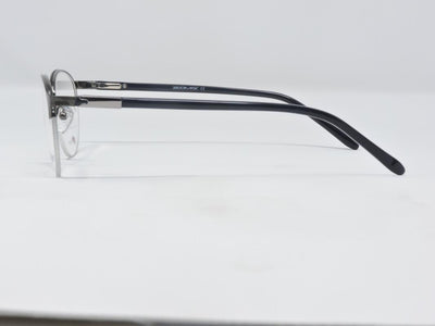 Zoom Fx Grey Color Round Semi Rimless Medium Size - ullerus